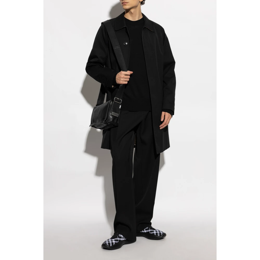 Burberry Katoenen jas Black Heren