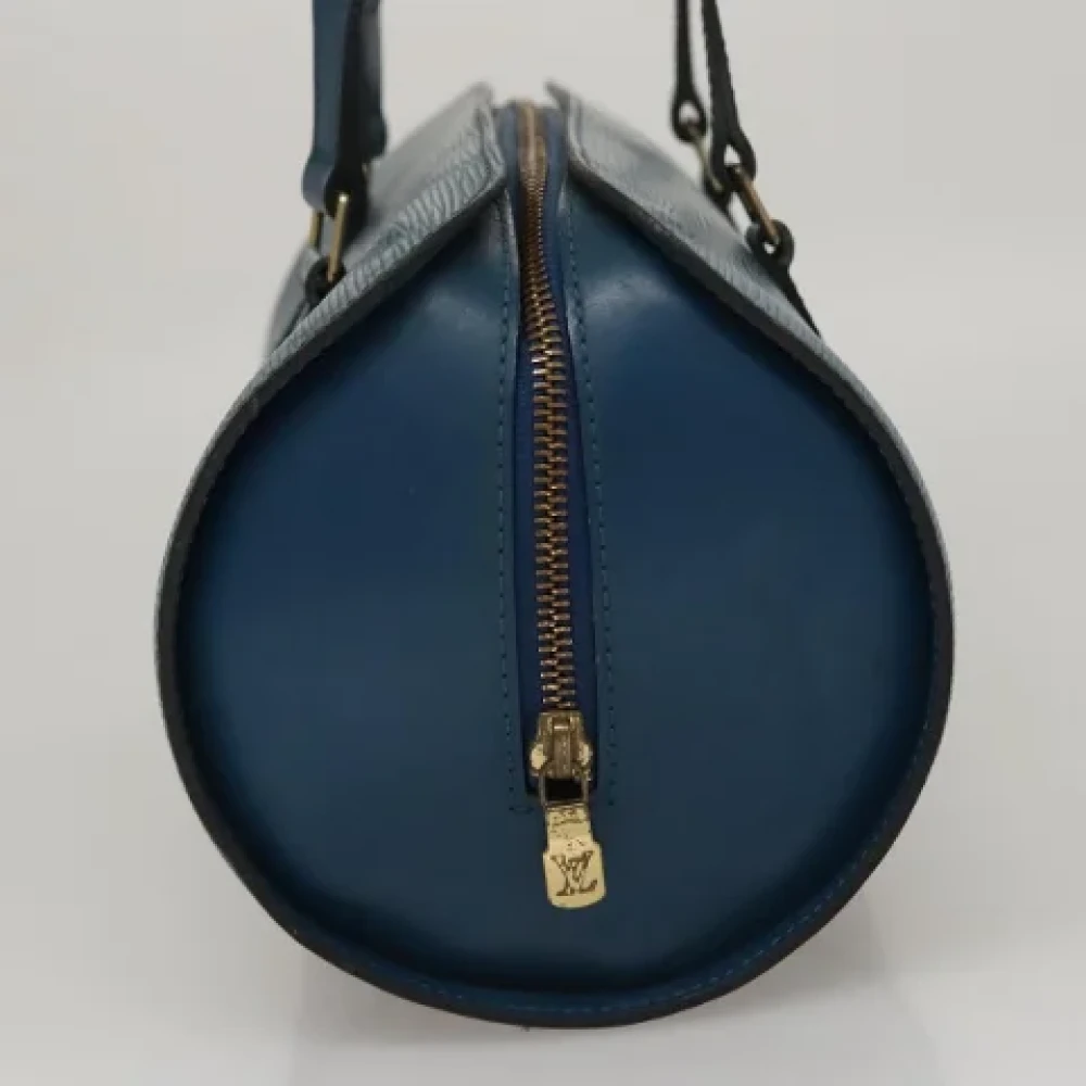 Louis Vuitton Vintage Pre-owned Leather handbags Blue Dames