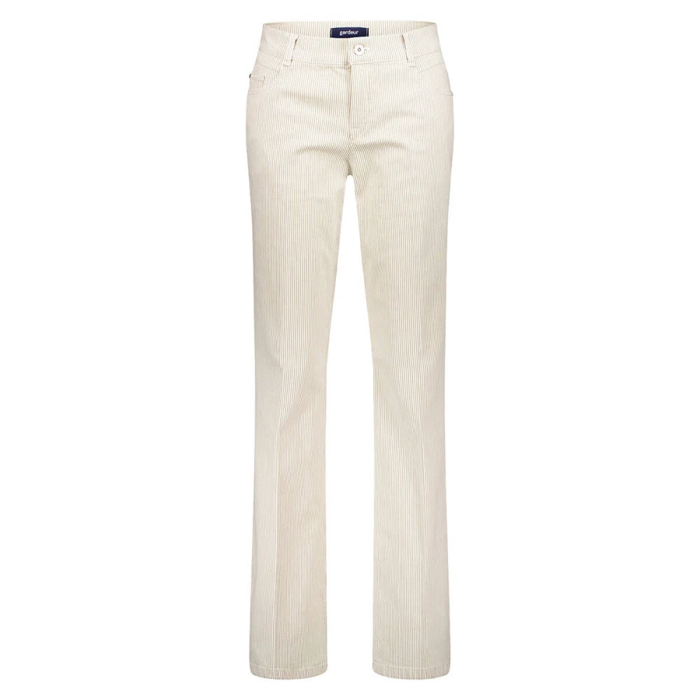 Gardeur Bootcut Slim Jeans Zuri126 White Dames