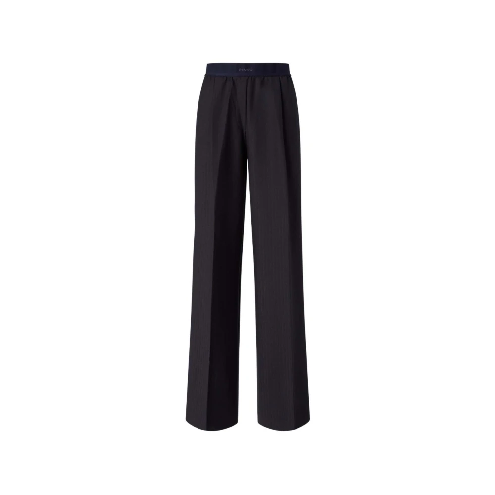 Pinko Vrouw Blauw Broeken Dames, M, Phaius Broek