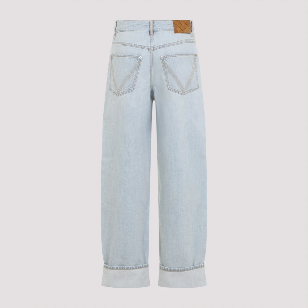 Bottega Veneta Lichtblauwe Jeans Blue Dames
