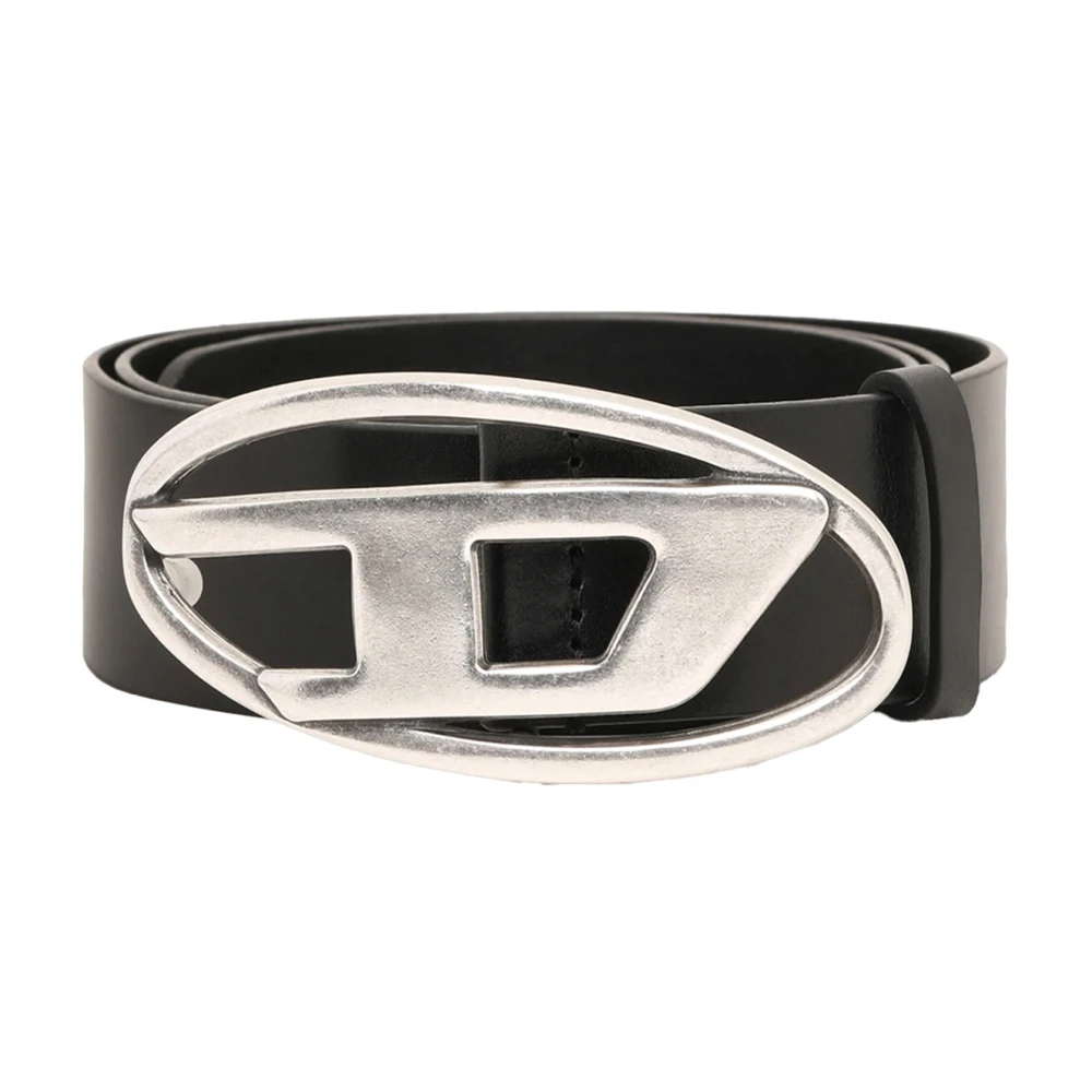 Diesel Women's Black B-1Dr Belt - Belts - 100 Cm - Accessories