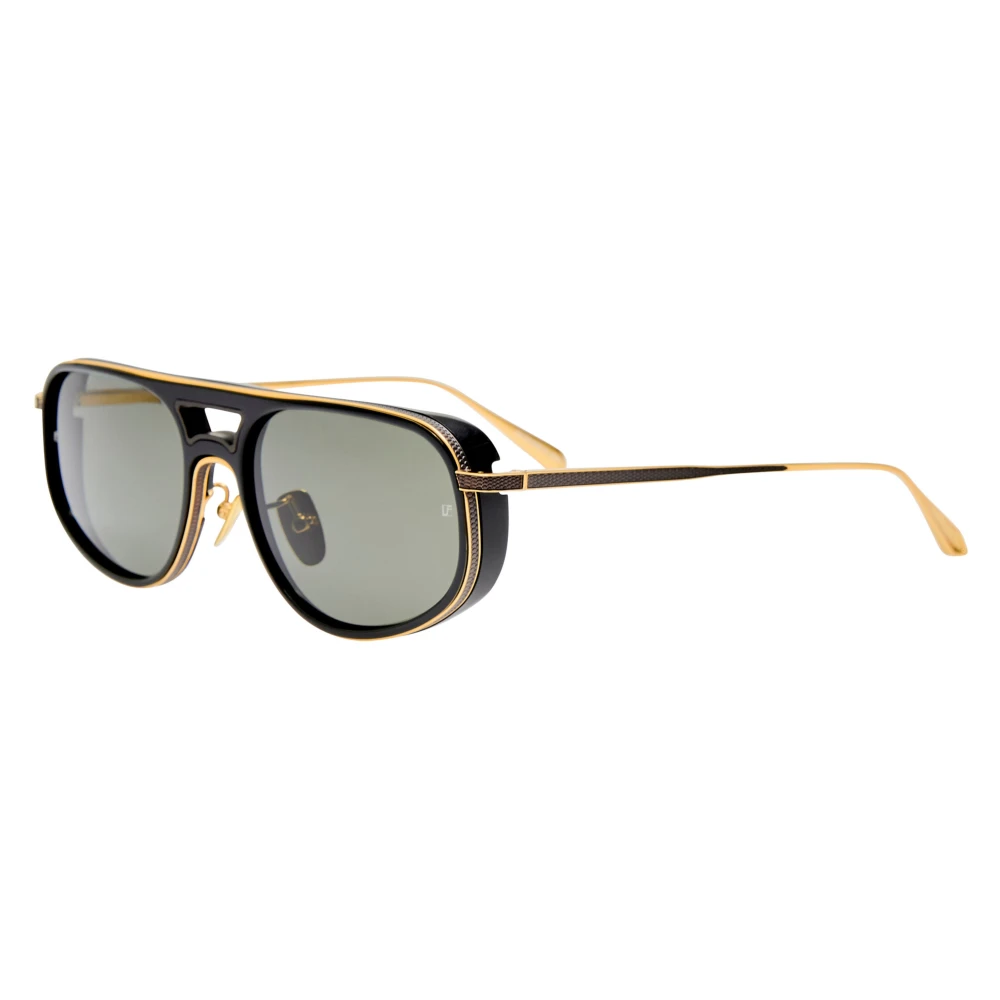 Linda Farrow Yellow Sunglasses, Unisex, 54 Mm, Sunglasses