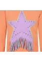 sweatshirt-orange-a-etoile-a-franges