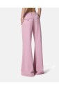 pantalon-evase-rose-avec-plis-devant