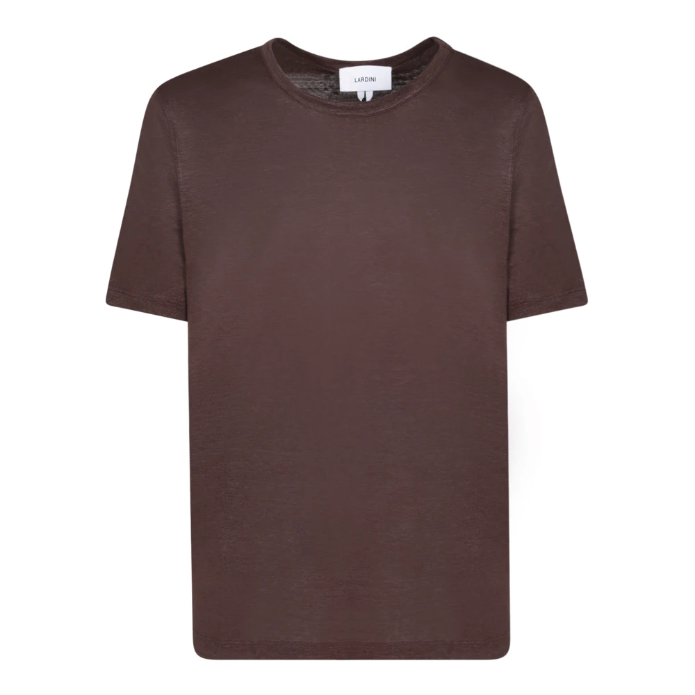 Lardini T-Shirts Brown Heren
