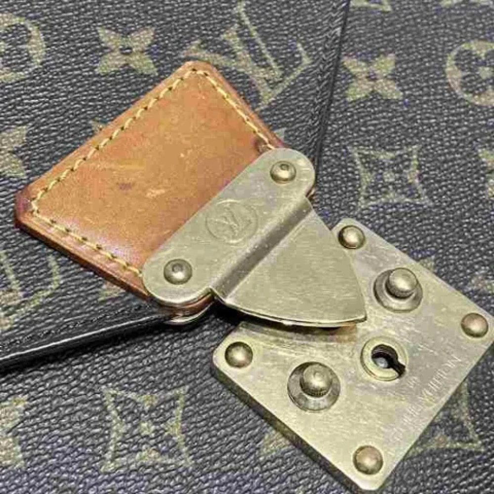 Louis Vuitton Vintage Pre-owned Canvas clutches Brown Dames