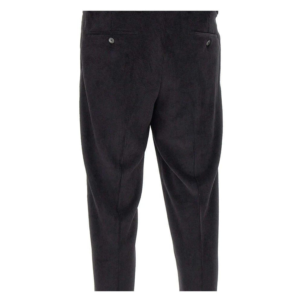 Briglia Isola Fluwelen Broek Zwart Black Heren