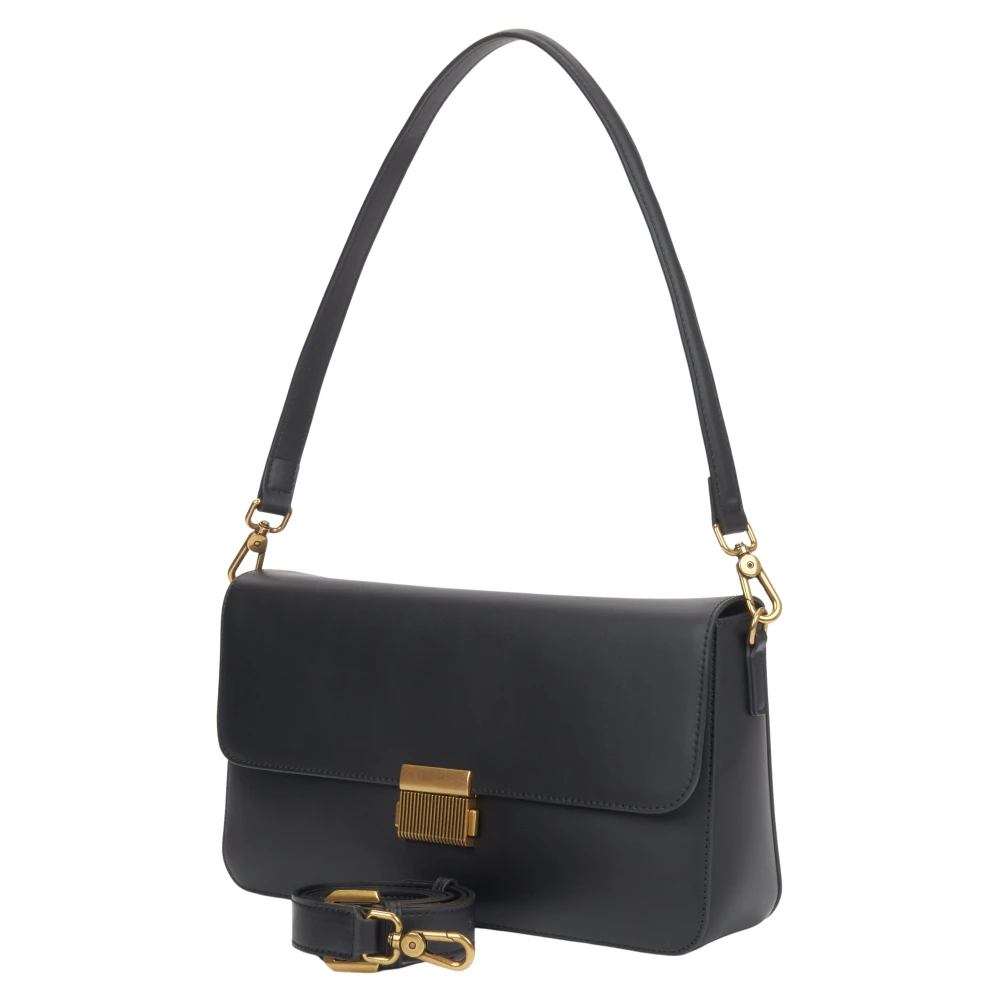 Estro Women's Black Crossbody Bag - Shoulder Bags - One Size - Bags