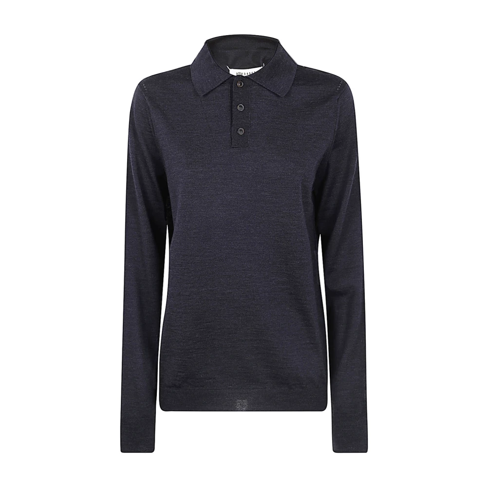 Maison Margiela Klassieke Polo Shirt voor Heren Gray Dames
