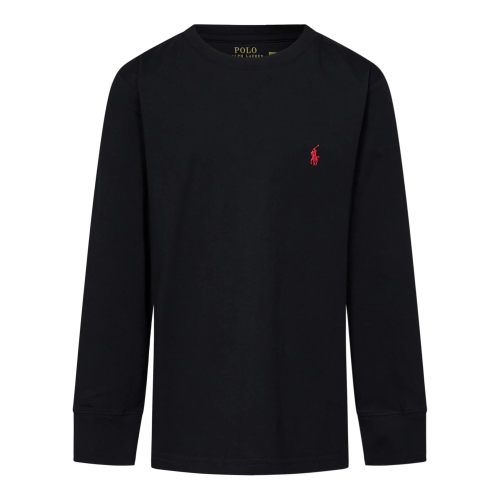 Polo Ralph Lauren Zwarte T-shirts en Polos met Logo Black Heren