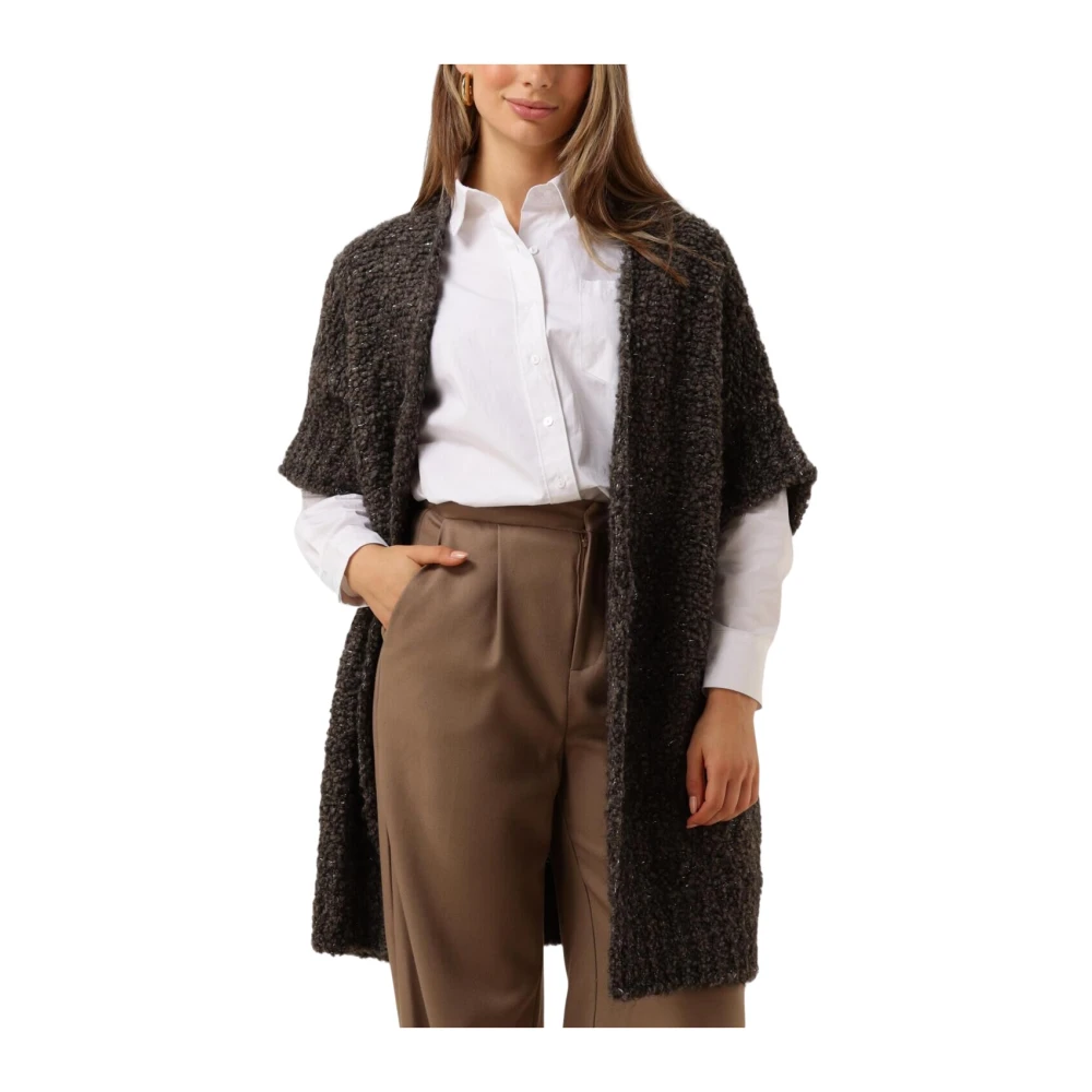 Nukus Bruine Vest voor Vrouwen Brown Dames