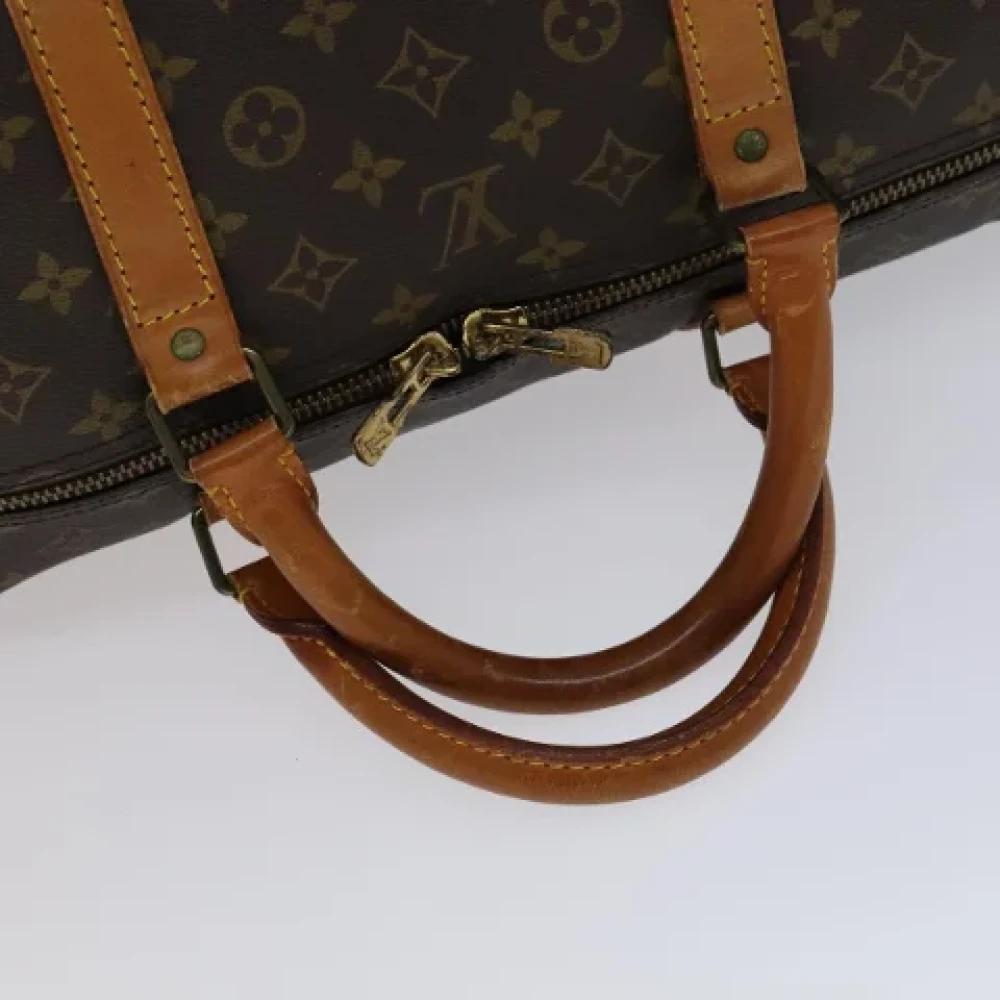 Louis Vuitton Vintage Pre-owned Canvas travel-bags Brown Dames