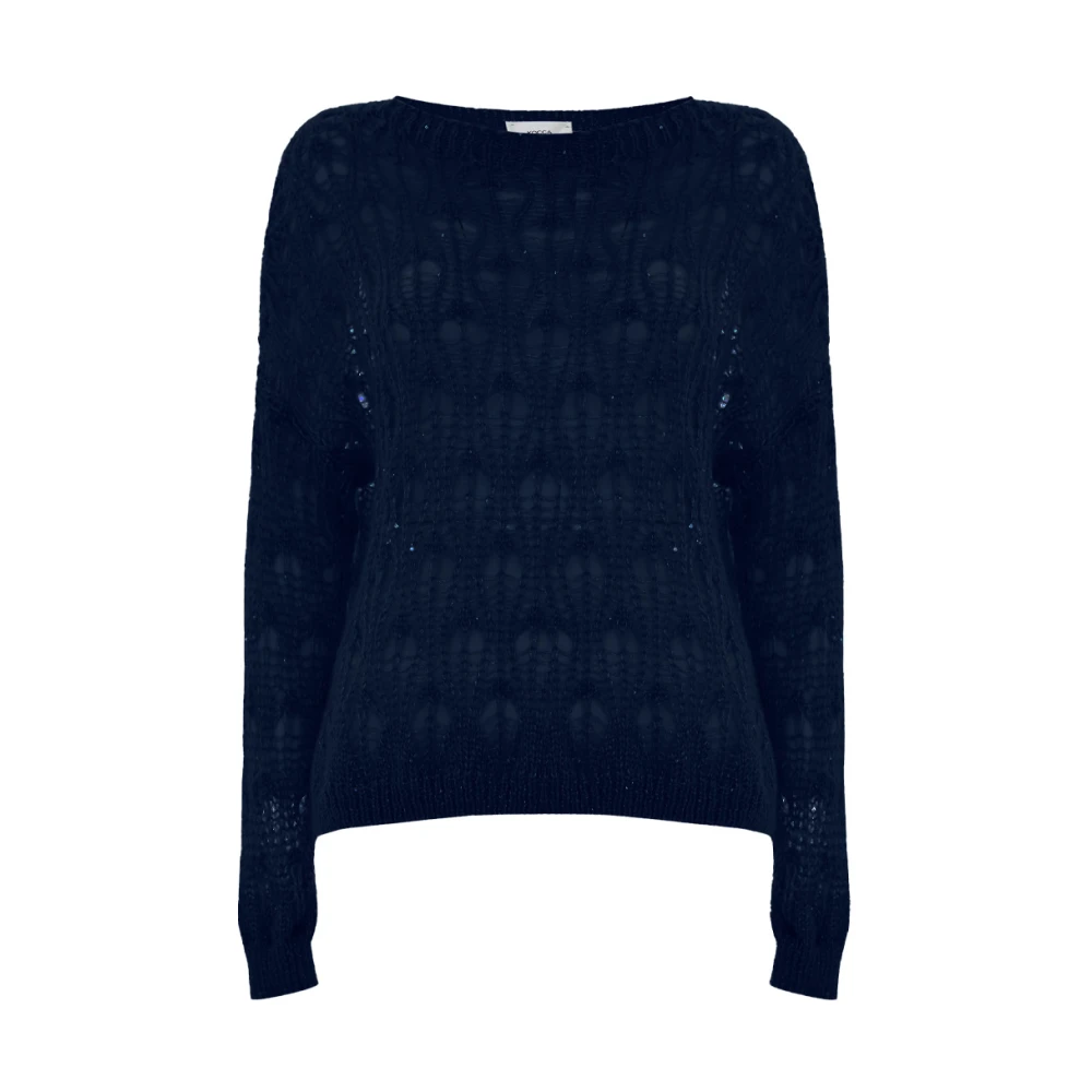 Kocca Mohair knitwear en truien Blue Dames