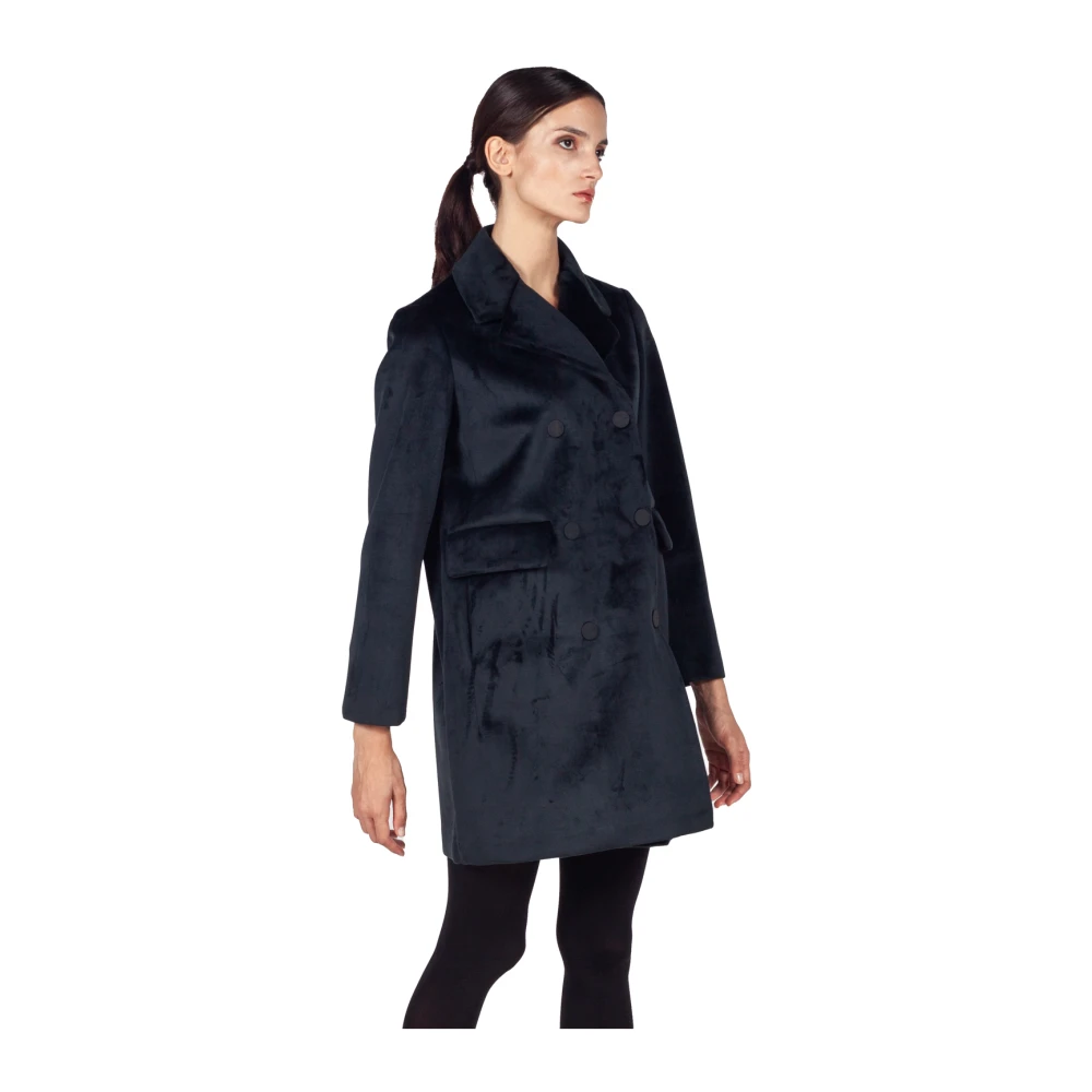 RRD Velvet Neo 2P Double-Breasted Jas Black Dames