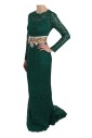 robe-longue-manches-vert-elegance-meraude
