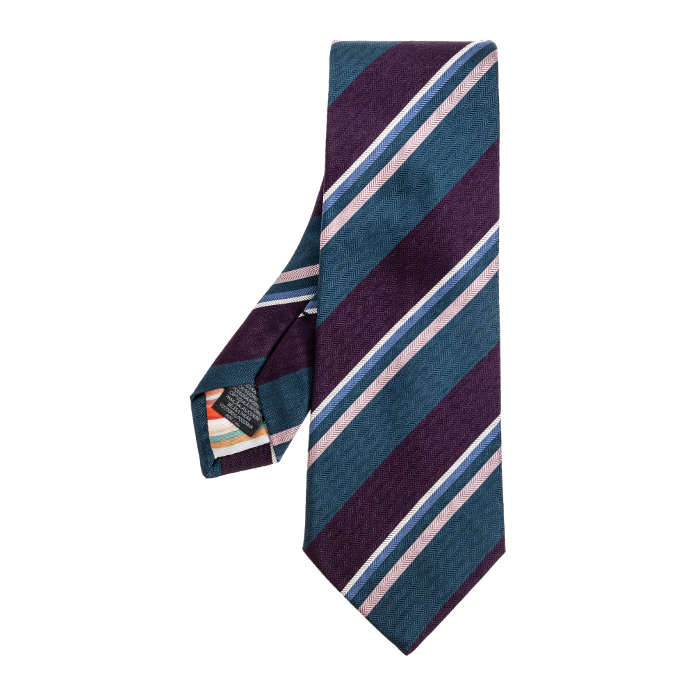 Paul Smith Uomo Multicolor - Cravatta In Seta - Accessories - E - One Size