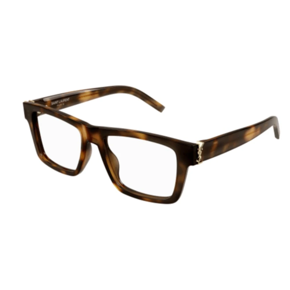 Saint Laurent Unisex Brown Glasses, One Size, Glasses