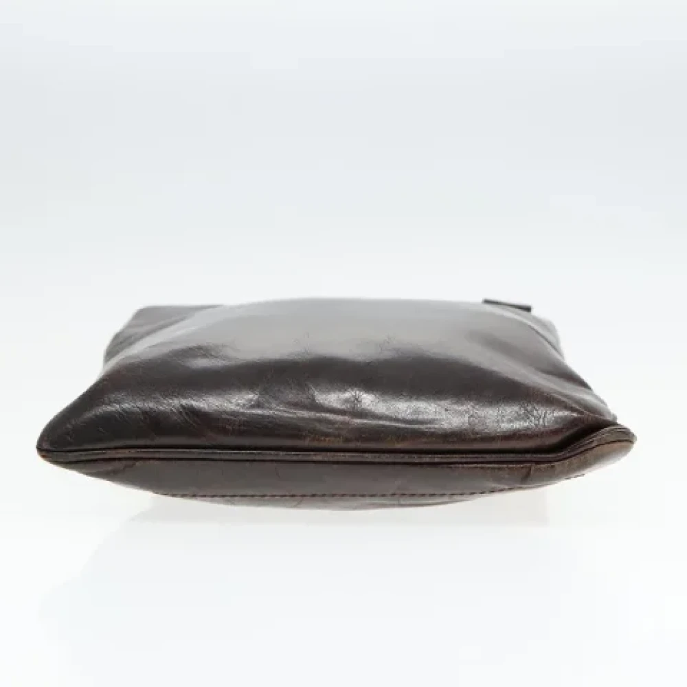 Bally Pre-owned Leather shoulder-bags Brown Dames