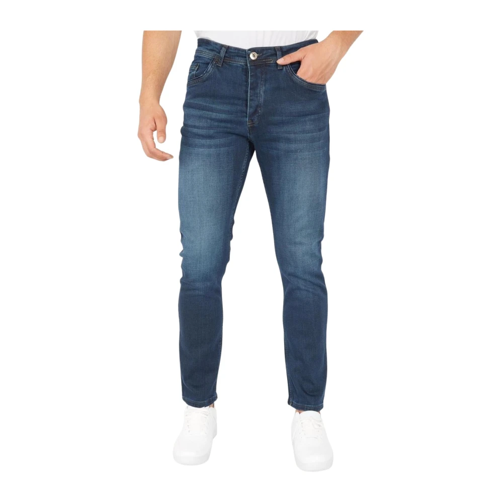 True Rise Billiga Jeans Online Herrar med Normal Passform - Dp14 Blue, Herr