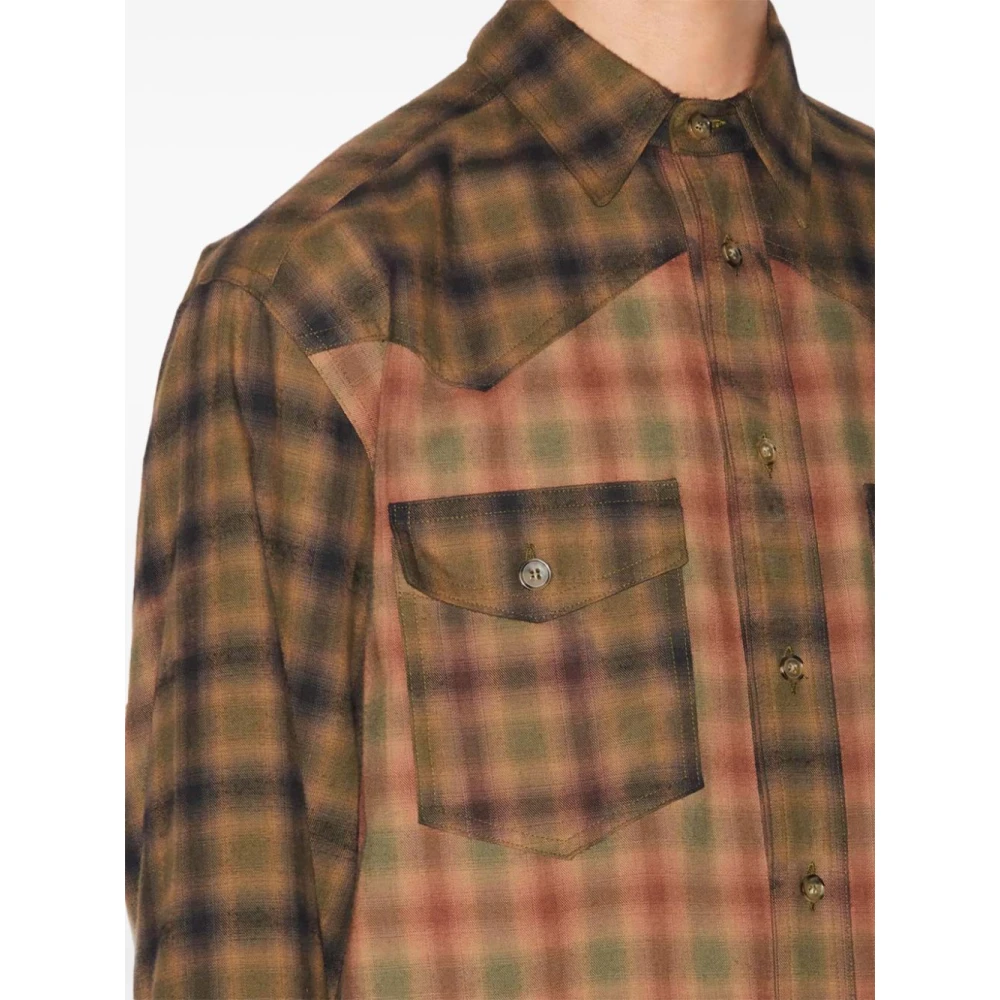 Isabel marant Bruine Shirts voor Mannen Aw24 Brown Heren