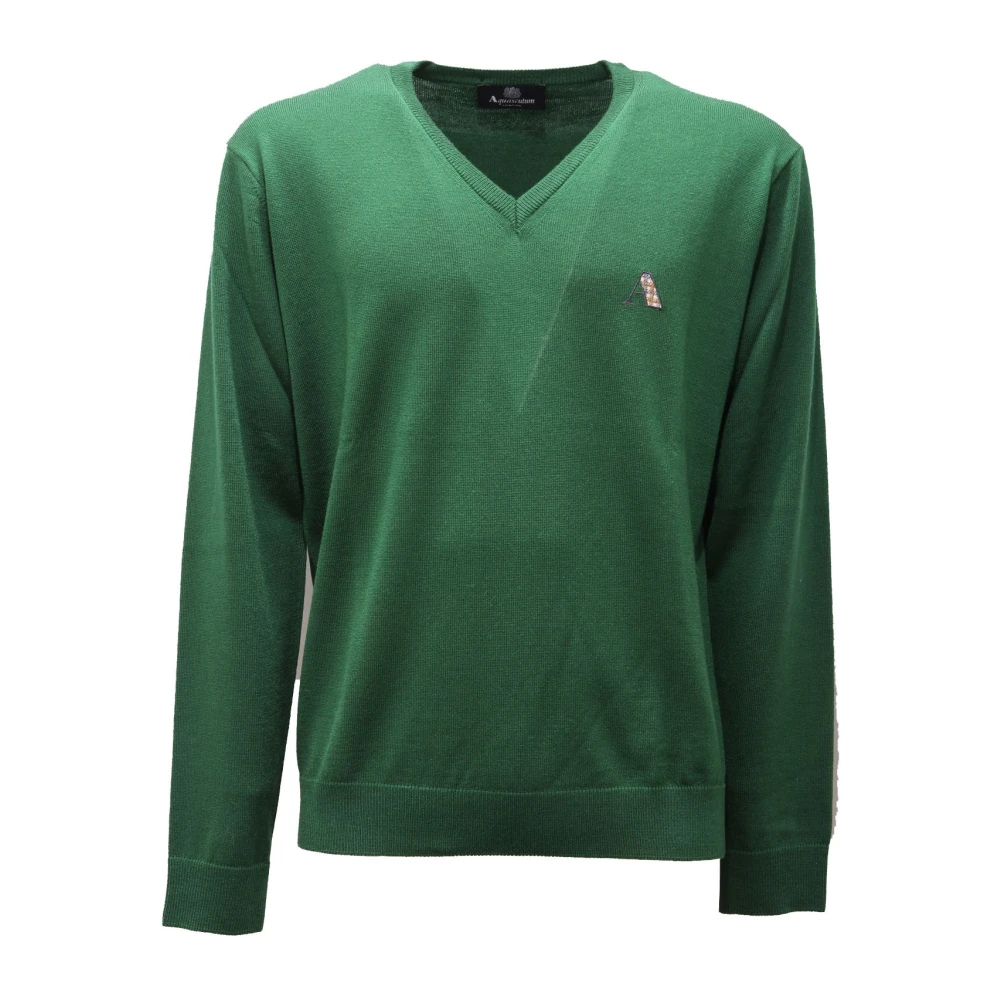 Knitwear > V-neck Knitwear - - Aquascutum - Modalova