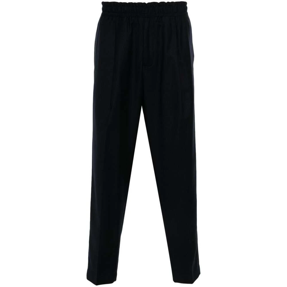 Briglia Middernachtblauwe Wollen Broek Blue Heren