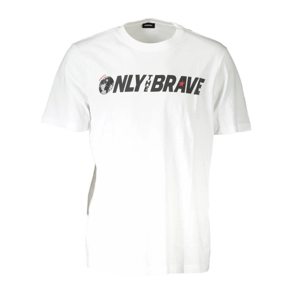 Diesel - Tops > T-Shirts - White - Diesel - Modalova
