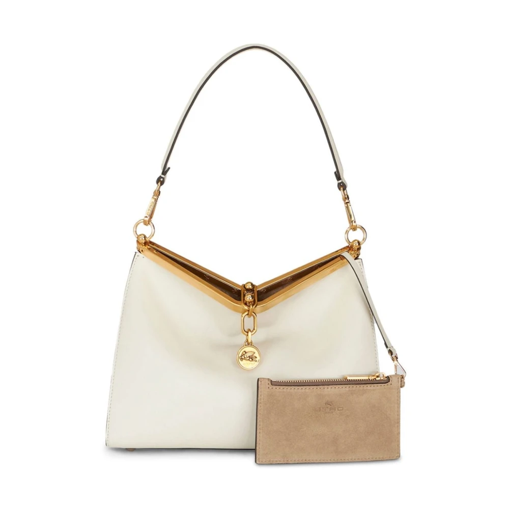 ETRO Stijlvolle schoudertas in wit White Dames