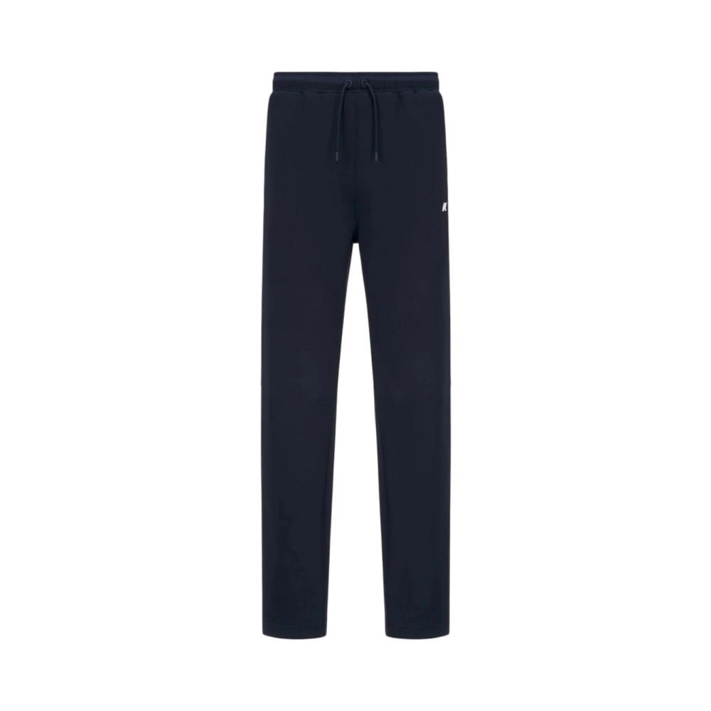 K-Way Men's Blue Sweatpants, L, Micka Jogger