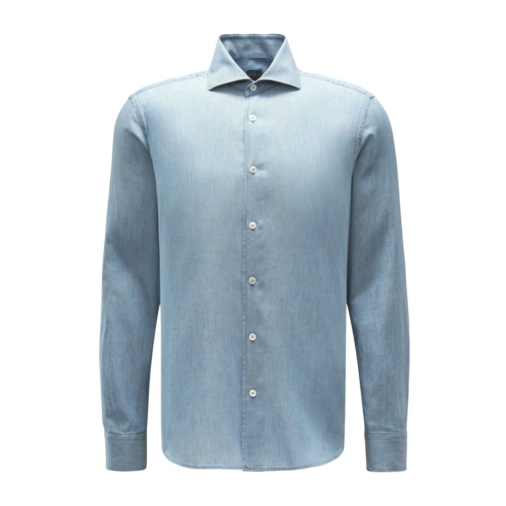 Shirts > Denim Shirts - - Fedeli - Modalova