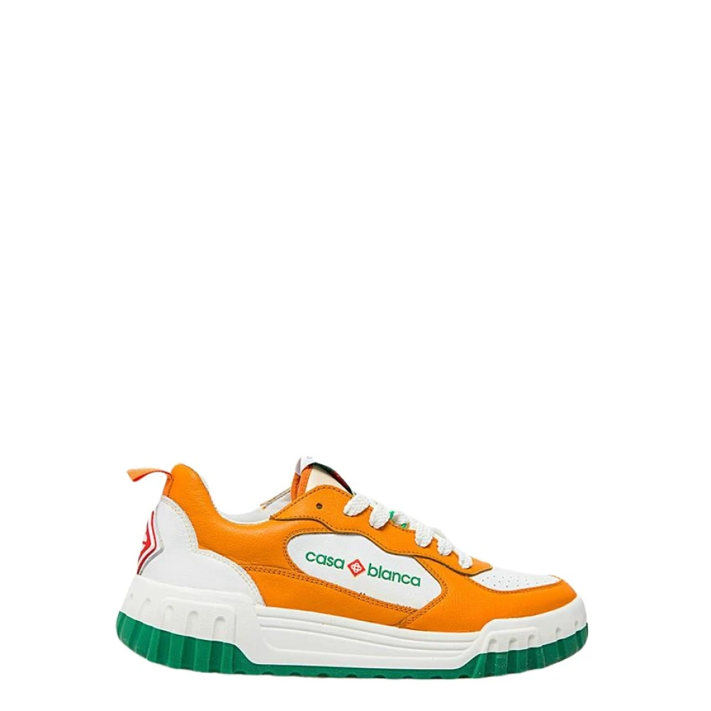 Casablanca Court Sneaker Heren Schoenen Oranje