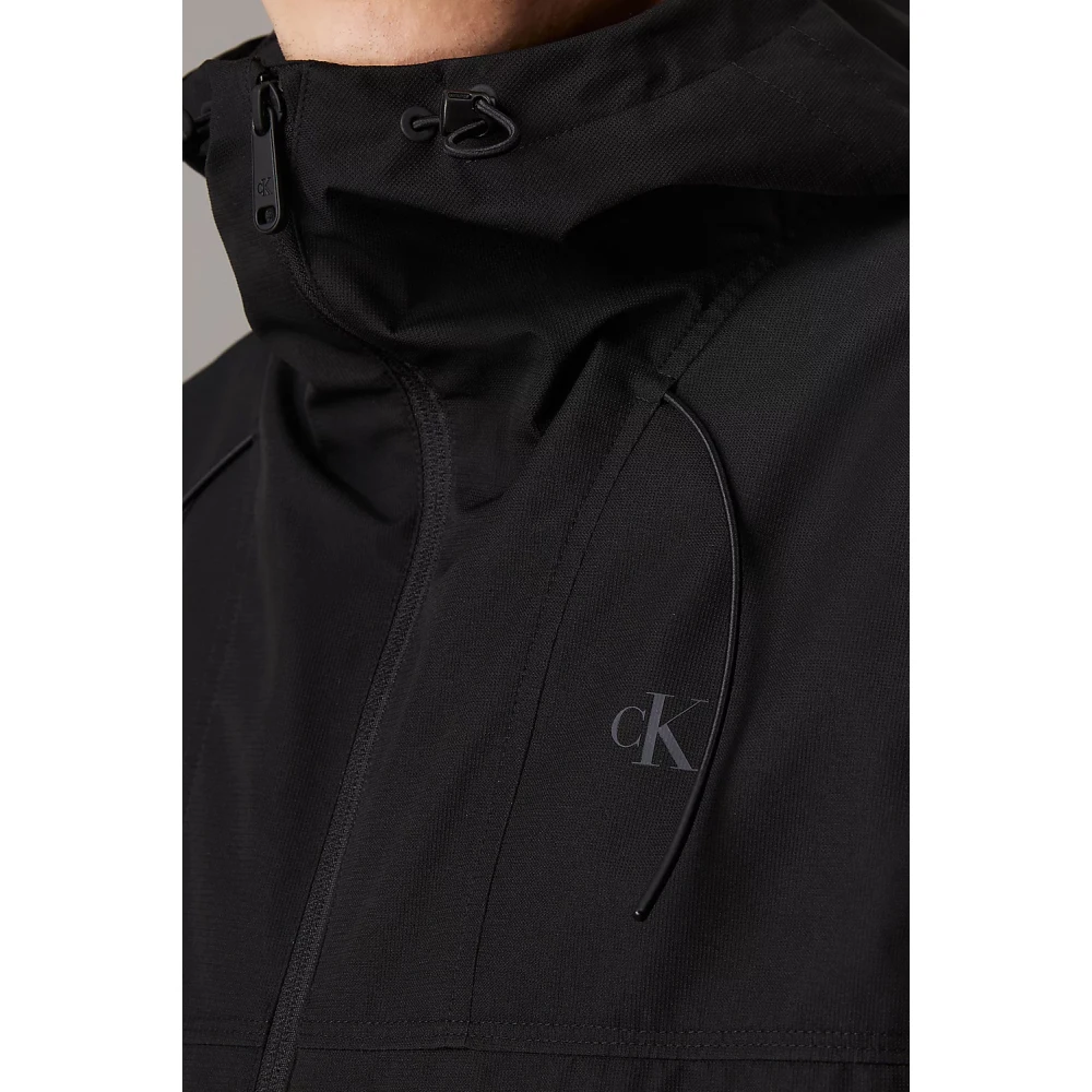 Calvin Klein Jeans Zwarte Jassen voor Mannen en Vrouwen Black Heren