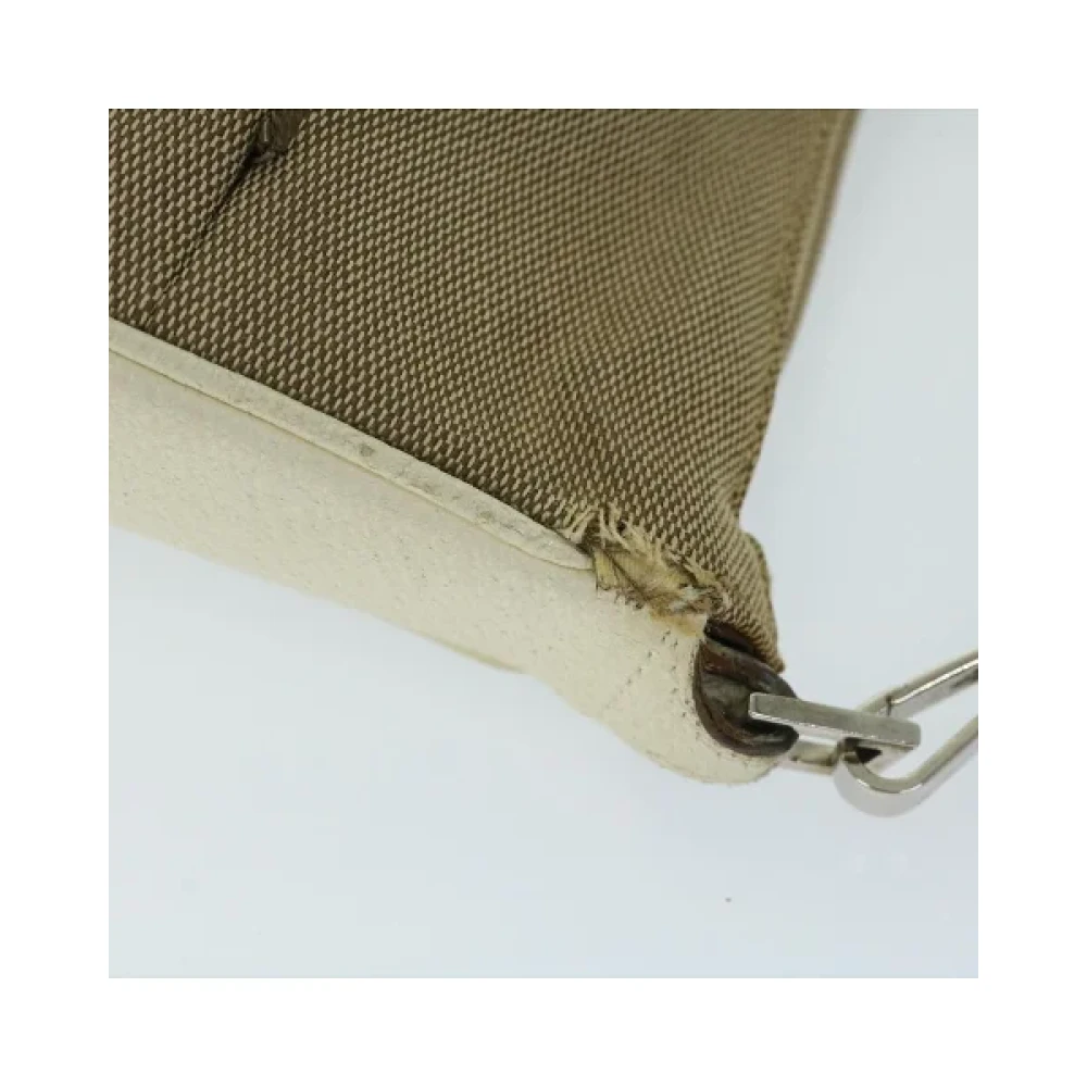 Gucci Vintage Pre-owned Canvas handbags Beige Dames