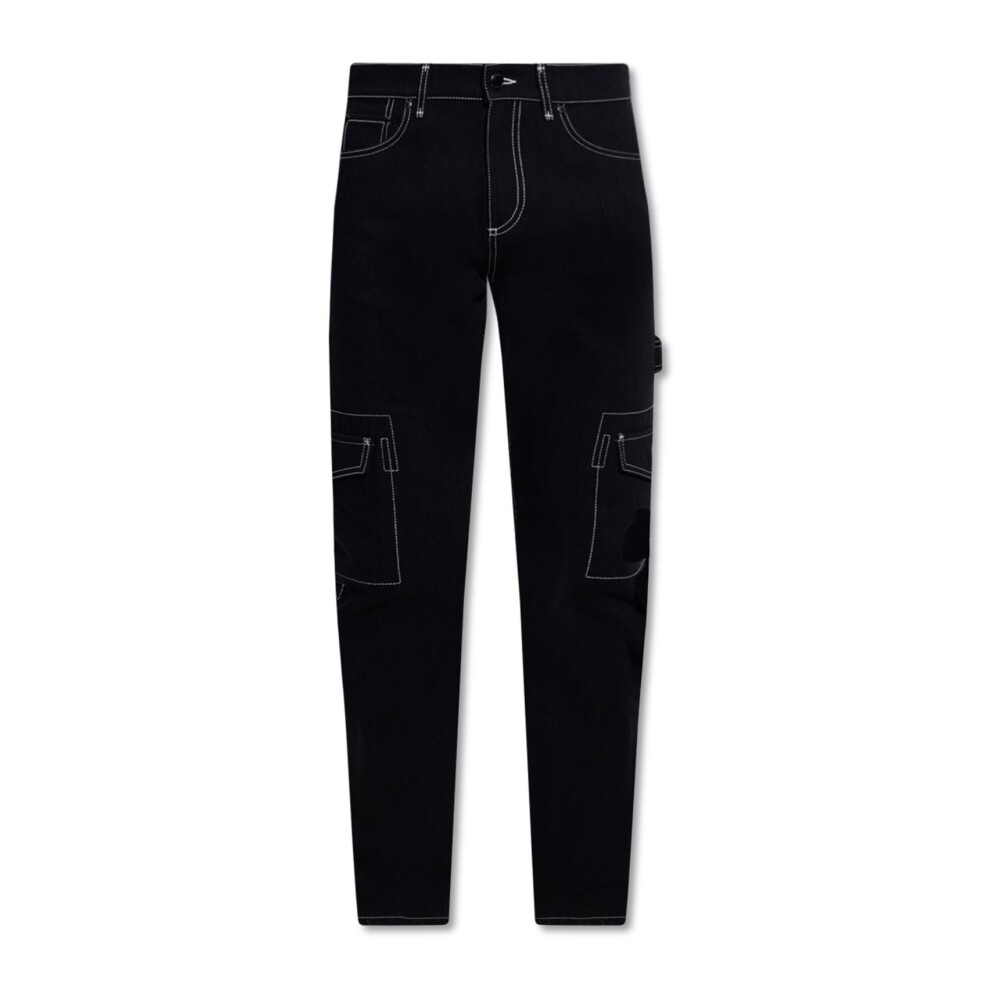 Pantalones burberry de online mezclilla