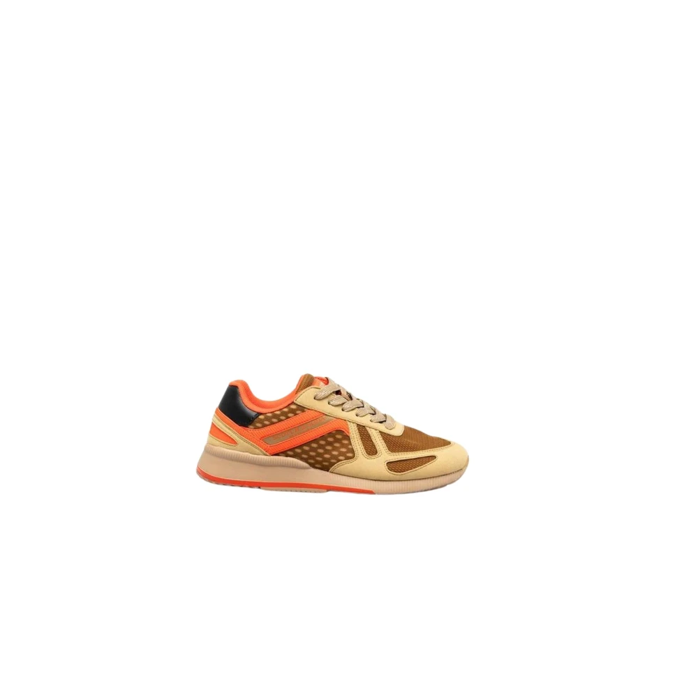 Scotch & Soda Leren Athletic Sneakers Heren Schoenen Veelkleurig Multicolor