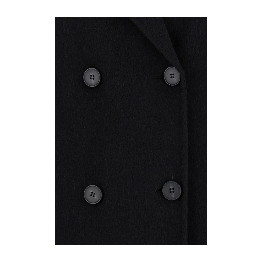 Momoni Zwarte Sakura Jas Black Dames