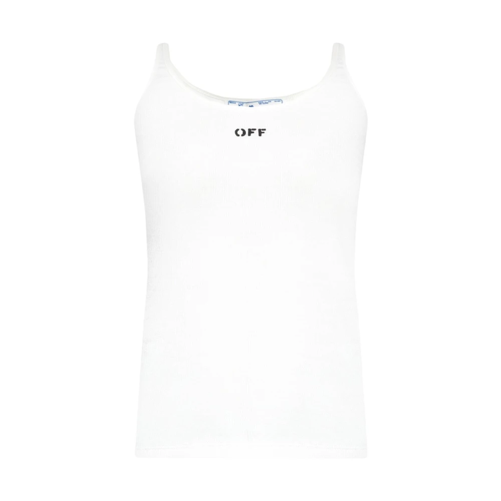 Off - Tops > Sleeveless Tops - - Off White - Modalova