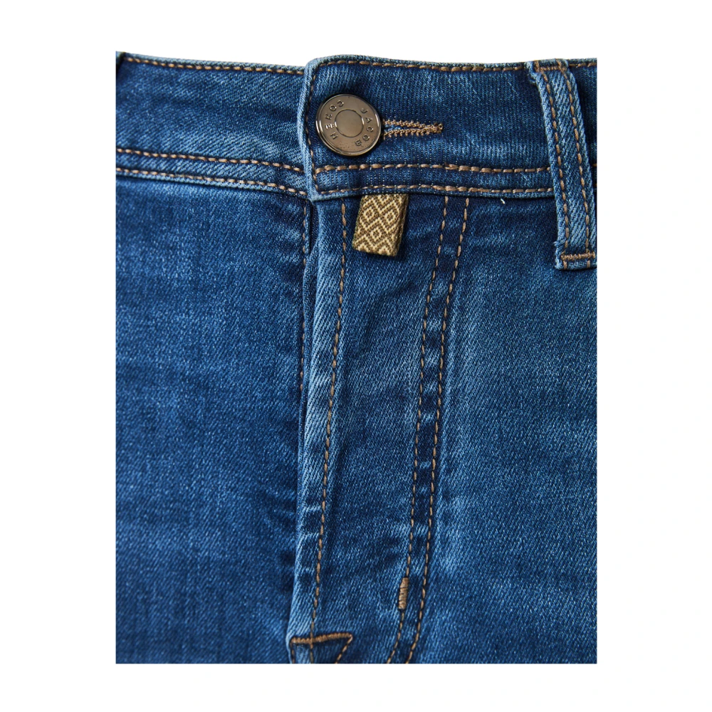 Jacob Cohën Bard Katoenmix Jeans Blue Heren