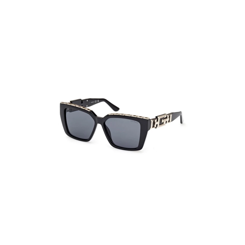 Guess Unisex Black Sunglasses, 55 Mm, Authentic Glasses With Top-Notch Service