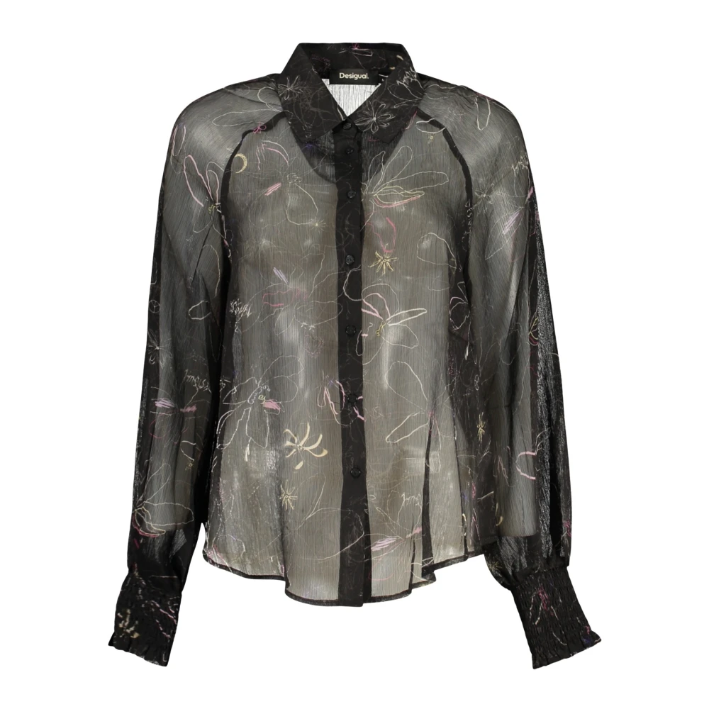 Desigual Women's Noir Blouse Damasco - Image 3