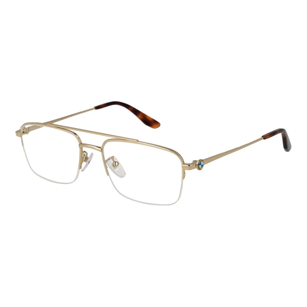 Bmw Men's Yellow Glasses, One Size, Metal Glasses Frame
