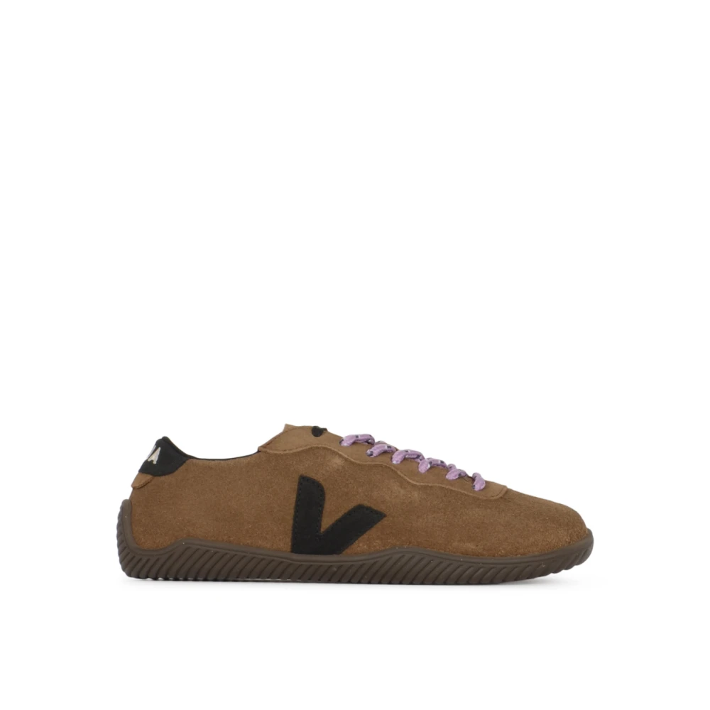 Veja Women's Brown Sneakers, 7 Uk, Jitsu Suede
