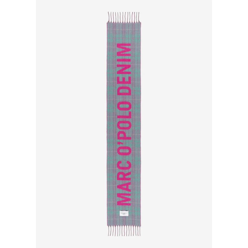 Marc O'Polo Logo sjaal Pink Dames