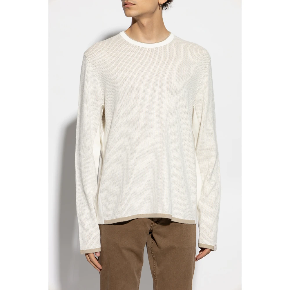 Rag & Bone Ronde hals trui Beige Heren