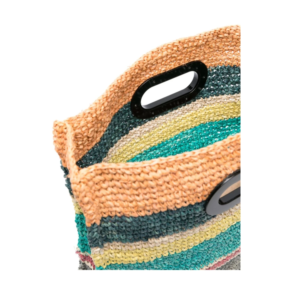 Sacai Gestreepte Multikleur Winkelmand Multicolor Dames