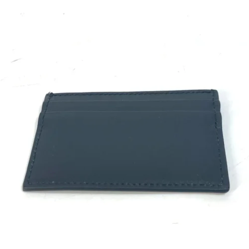 Gucci Vintage Pre-owned Leather wallets Black Heren