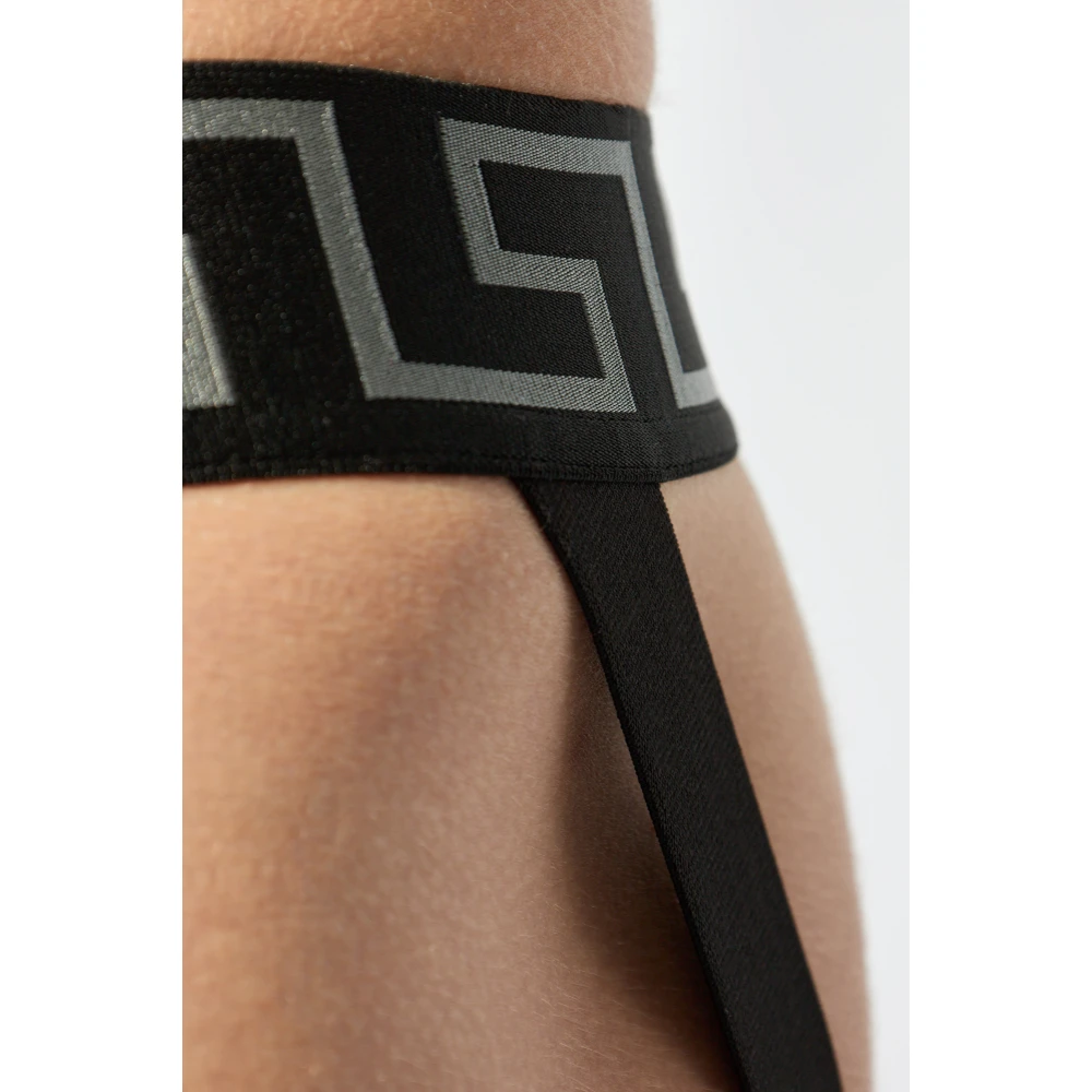 Versace Gestreepte jockstraps Gray Heren