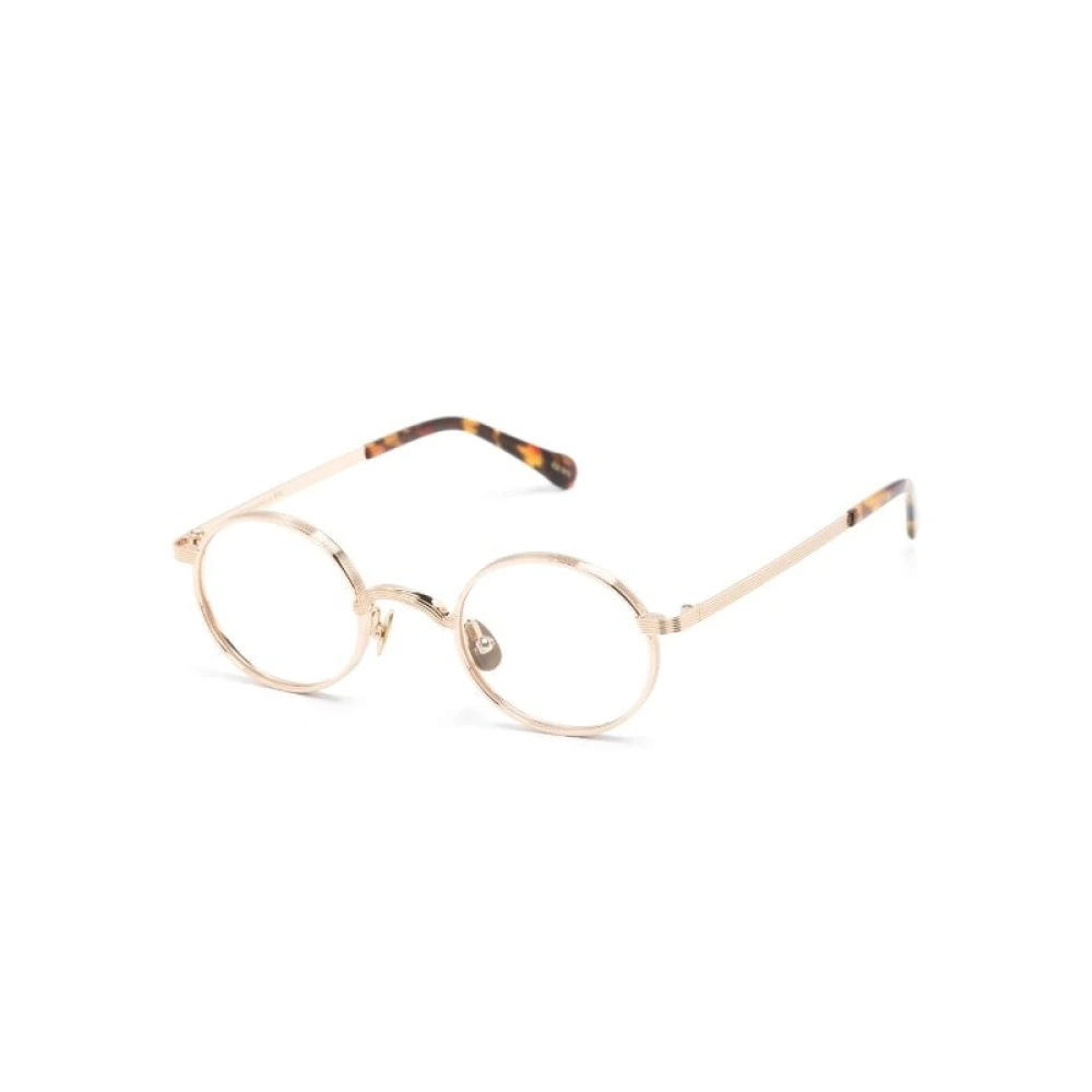 Moscot Unisex Yellow Glasses, 44 Mm, Moyel Opt Gold Optical Frame