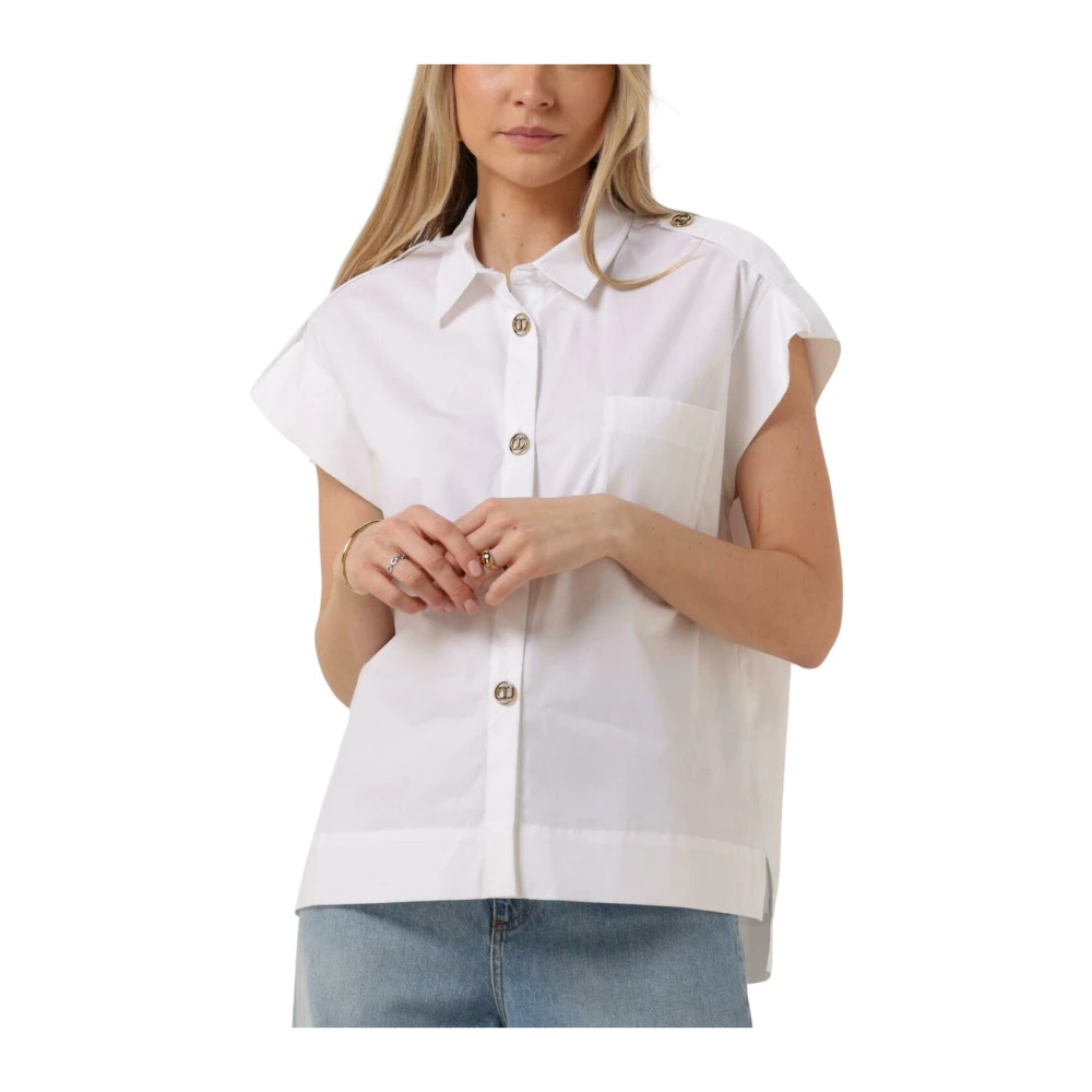 TWINSET MILANO Dames Blouses Woven Shirt Wit